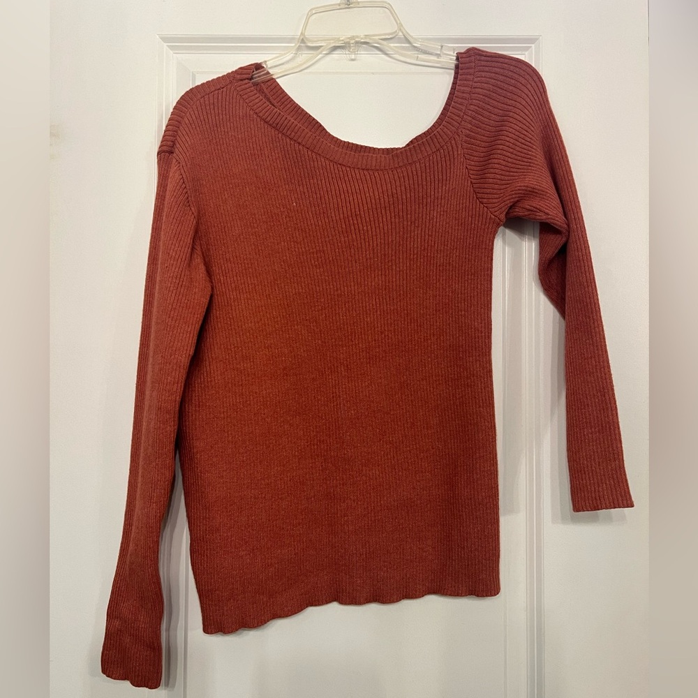 Off the shoulder sweater